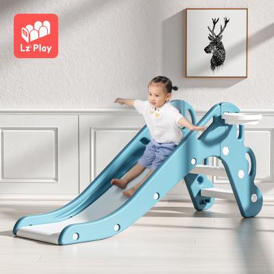 China Sustainable& Environmentally& 2022 New Wholesale Simple Indoor Baby Toddler Friendly 1MOQ Installation Toys Kids Plastic Slides For Kids Playground And Swing Play Set for sale