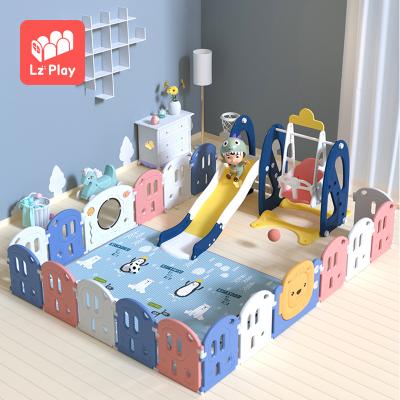 China Sustainable& Environmentally& Lzplay 1 MOQ factory direct sales friendly simple e-commerce hot sale C-WL121 baby playpens for sale