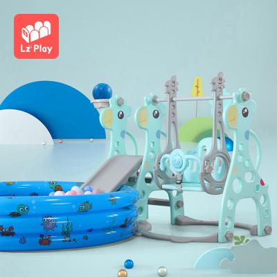 China hot sale C-HT064 kids slides from 0-8years old Lzplay 1 MOQ factory direct sales e-commerce for sale