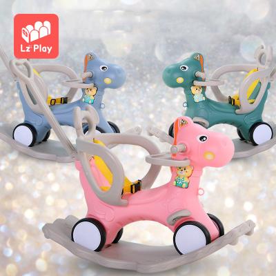 China Toy Rocking Toy Horse Child Baby Cotton Kingdom Wooden Kingdom Key Lathe New Style Original Lathe Material Type for sale