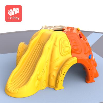 China LZplay Plastic Small Space Playground Kids Garden Outdoor Wall Dome Kindergarten Climbing Frame Large Combination for sale