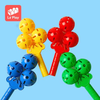 China LZ-PLAY Plastic Hot Sale 20037 Toys Hand Bells Educational Set for sale