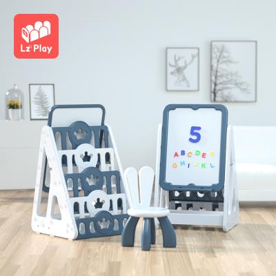 China (Size) LZplay Dropshipping New Design Adjustable Children's Shelf JHSJ-Blue for sale