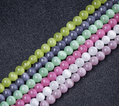 China High Quality Pure Natural Stone NANA Cat Eye Loose Beads, 4mm Natural Gemstone Loose Beads for sale