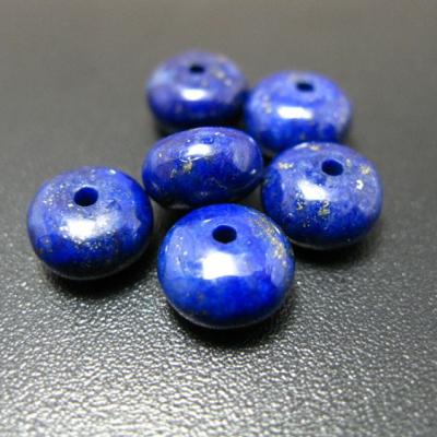 China High Quality Pure Natural Stone NANA Lapis Lazuli Stone Loose Beads, 6x4mm Natural Gemstone Loose Beads for sale