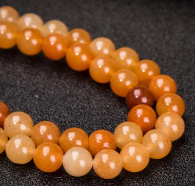 China Stone NANA High Quality Pure Natural Jade Loose Beads, 8mm Natural Gemstone Loose Beads for sale