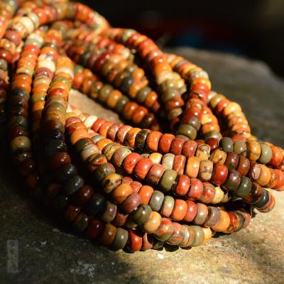 China Stone NANA High Quality Natural Gemstone Round Loose Beads, 4x6mm Natural Gemstone Loose Beads for sale