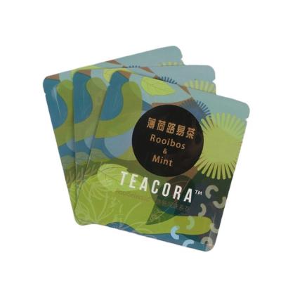 China Hot Selling BIODEGRADABLE Custom Design Flat Bottom Moisture Proof Packing Coffee Bag for sale