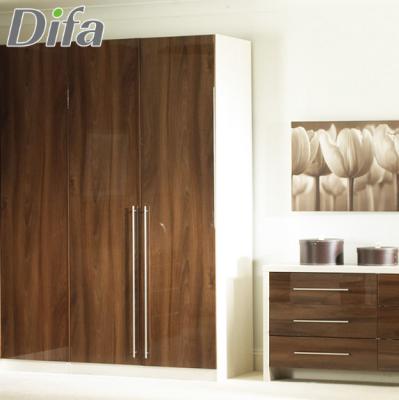 China Customized Modern Wooden Wardrobes Bedroom System Organizer for sale