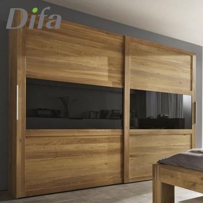 China High-end quality customized fitted wardrobes with sliding doors, fitted sliding wardrobes for sale