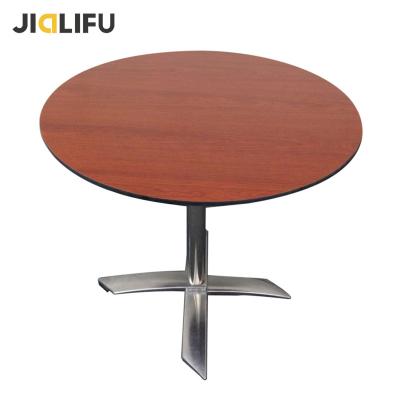 China Factory direct sale korean waterproof wooden round table top for sale