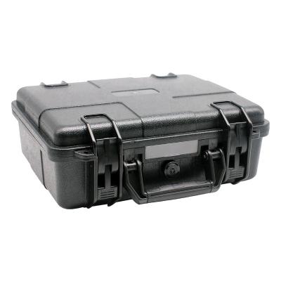 China Waterproof Dustproof Shockproof Black Hard Plastic Box Security Packing Crate Equipment Waterproof Protective Case for sale