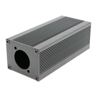 China AL6063 50x40 mm Aluminum Extrusion Housing / Extruded Box / Power Case / Controller Enclosure for sale