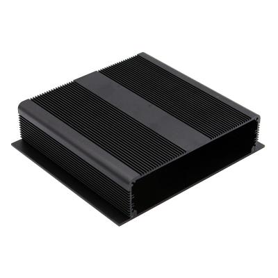 China AL6063 Aluminum Alloy Instrument Controller Housing Power Supply Box Profile Board Aluminum Wiring Housing 204x48mm for sale