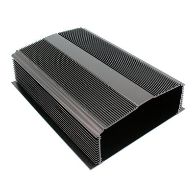 China Various Shapes AL6063 Electronic Housing 234x80.6 mm Customizable Al6063 Aluminum Profile Enclosure for sale