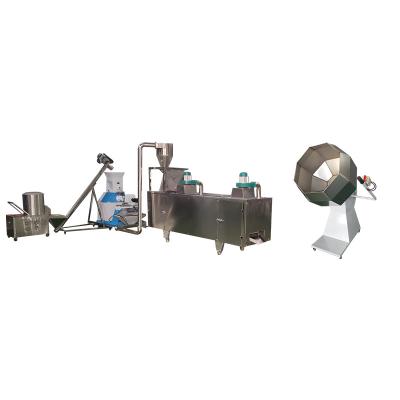 China Poultry Farm Dog Food Cat Food Pet Snack Fish Feed Puffing Production Line for sale