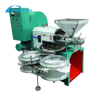 China Vehicle Mounted Small Mobile Soybean Oil Press Peanut Oil Press For Family Use for sale