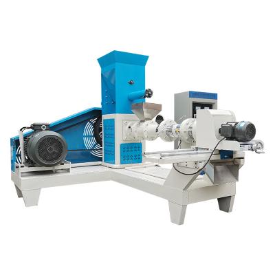 China Aquaculture dog cat food pellet machine pet food granulator mill floating fish feed extruder machine for sale