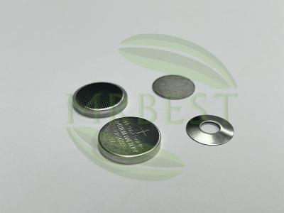 China CR2025 CR2016 CR2032 Coin Cell Cases With Spacer And Spring for sale