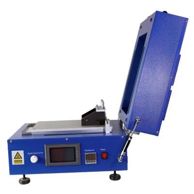 China 100mm / 150mm Width Automatic Film Coating Machine With Dryer for sale