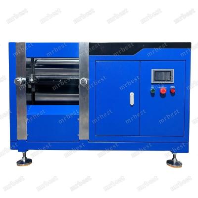 China Battery Electrode Rolling Press Machine Max Speed 6m/min Customizable for sale