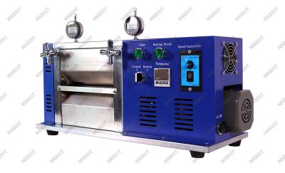 China 100 - 400mm Width Lab Battery Calendering Machine Electric Hot Press Making Machine for sale