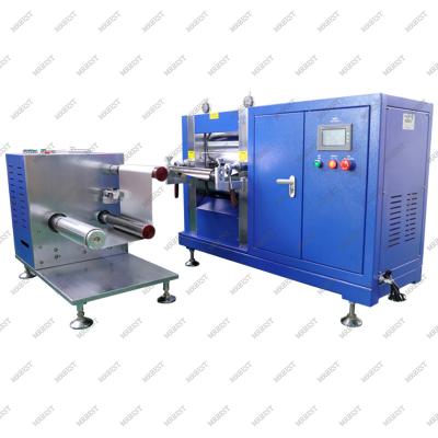 China Max 6m/min Heat Calendering Machine For Battery Electrode Rolling for sale