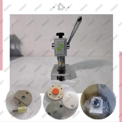 China Compact Coin Cell Battery Electrode Disc Cutter For Precise Round Disc Cutting for sale