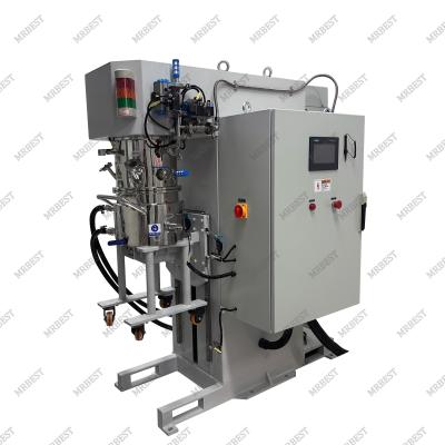 China 6KW Double Planetary Vacuum Mixer With 304 Stainless Steel Bucket for sale