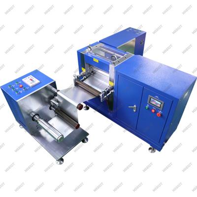 China Roll To Roll Electrode Battery Calendering Machine 3KW 6m/Min Max Pressing Speed for sale