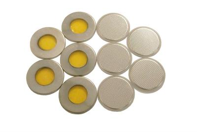 China CR2016 Button Cell Case With One Side Kapton Window For In-Situ X- Ray Analysis for sale