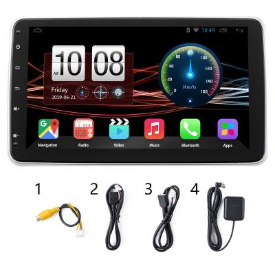 China SDK 10 Inches Universal Rotatable 32G Link 32G Single Rotatable Single Link Android 10 Car Gps Android Mirror Touch Screen Mirror Radio Stereo Multimedia for sale