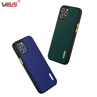 China Anti-fall Honeycomb Cooling TPU Case For iPhone 11 Breathable Case For iPhone 11 Max Pro for sale