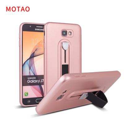 China Fashionable Cell Phone Case For Samsung J7 Key Case With Skin Finger Ring Holder for sale