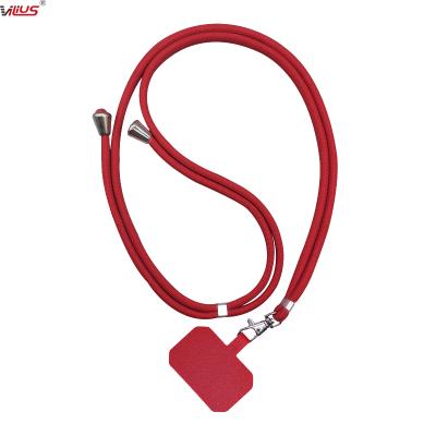 China Universal For All Phone Model Colorful Phone Cover Tab With Cord Universal Necklace Phone Case for sale