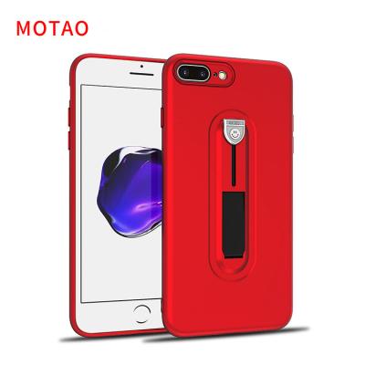 China Unique For iPhone 7 Plus Case For iPhone 8 Plus Phone Cover With Finger Ring Kickstand for sale