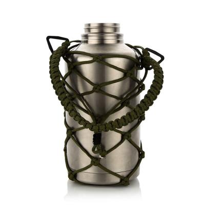 China New Style Survival Parachute Armor Multifunction Water Bottle Carrier Parachute Net Holder Bracket for sale