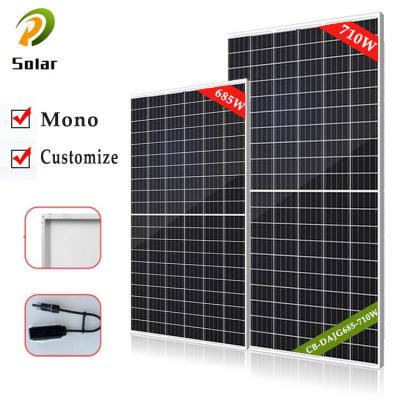 China Hot Sale Monocrystalline Silicon Solar Panels 685W 690W 695W 700W 710W Mono Bifacial Solar Panel Solar Panel for sale