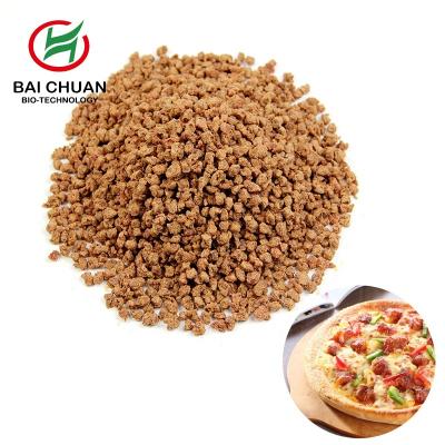 China Vegan Steak 65% Vegan Meat Plant Based Type High Protein Halal Baichuan Meat Textured Soybean Protein TVP for sale