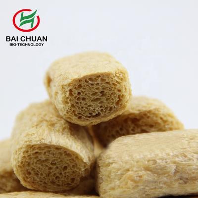 China Vegetarian Industry Soy Protein Additive Textured Soy Protein TSP,TVP,Good Quality 70% NON-GMO Textured Soy Protein for sale