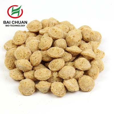 China Baichuan Hamburger Textured Soy Protein High Protein Vegetarian Meat MUI Halal Meat Replacement for sale