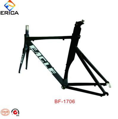 China Muscle Frame OEM Bicycle Parts 700C Super Light Alloy6061 Road Bike Frame for sale