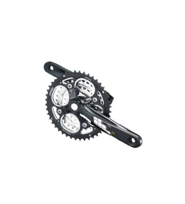 China Mountain Bikes Bicycle Parts Chainring 4Arm Steel Alloy Forged Mountain Bike Crankset for sale