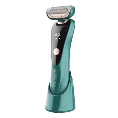 China Hotel Electric Shaver for Women Body Rechargeable Hair Remover for Leg and Lady Painless Wet and Dry Armpit Shaver Electric Epilator for sale