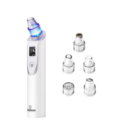 China Acne Treatment Mini Electric Facial Pore Cleaner Pimple Suction Acne Blackhead Remover Vacuum Tool Private Label for sale