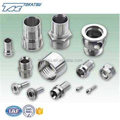 China Industry Factory Stainless Steel Drawing Custom Hose Fitting, Insert, Hose Adapter for sale