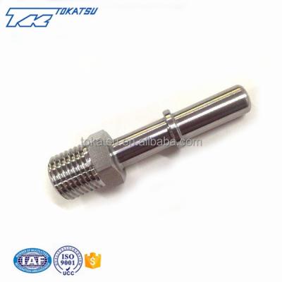 China Hydraulic Seal Fitting Connected to Hose 1/4 Pint NPT Thread Stainless Steel 304 Hose Fitting for sale