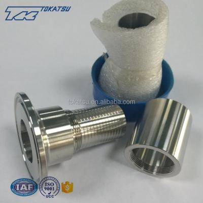 China Industry CNC Turning Hydraulic Hose Fitting Stainless Steel Swage Insert for sale