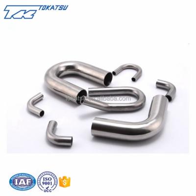 China Connect To Machine And Pipe Fabrication Services Stainless Steel Bent Tubing Elbow Fittings for sale