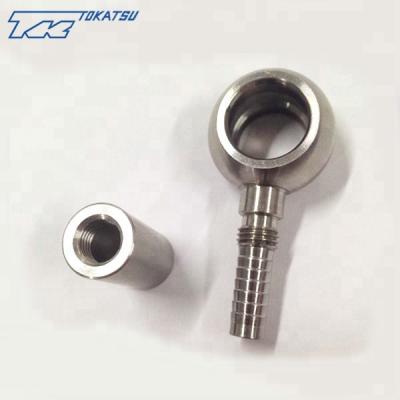 China Connect To Professional Hydraulic Machine And Hose Factory Custom Stainless Steel Banjo Fitting for sale